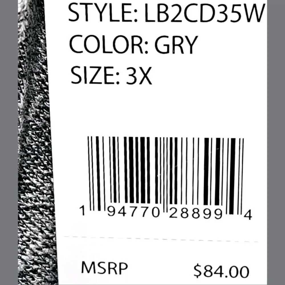 LA BLANCA PLUS SIZE Indigo Color Beach Tie Front Cover-Up dress.